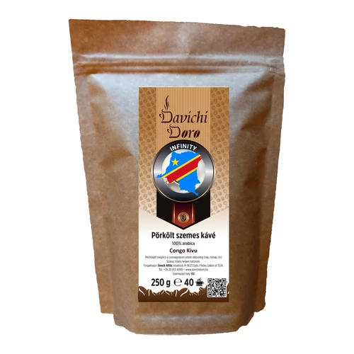 Davichi Doro Congo Kivu 100% arabica szemes kávé 250g