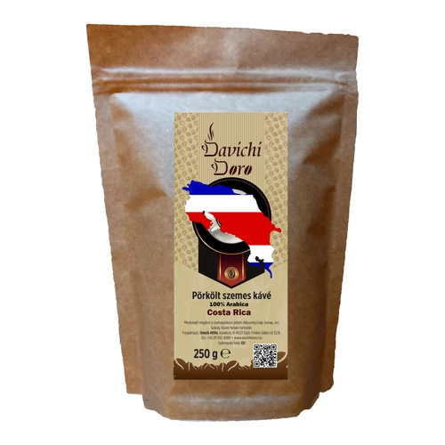 Davichi Doro Costa Rica 100% arabica szemes kávé 250g