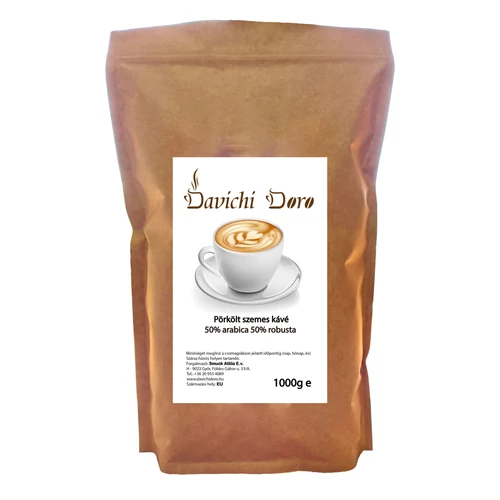 Davichi Doro szemes kávé 50/50 1000g